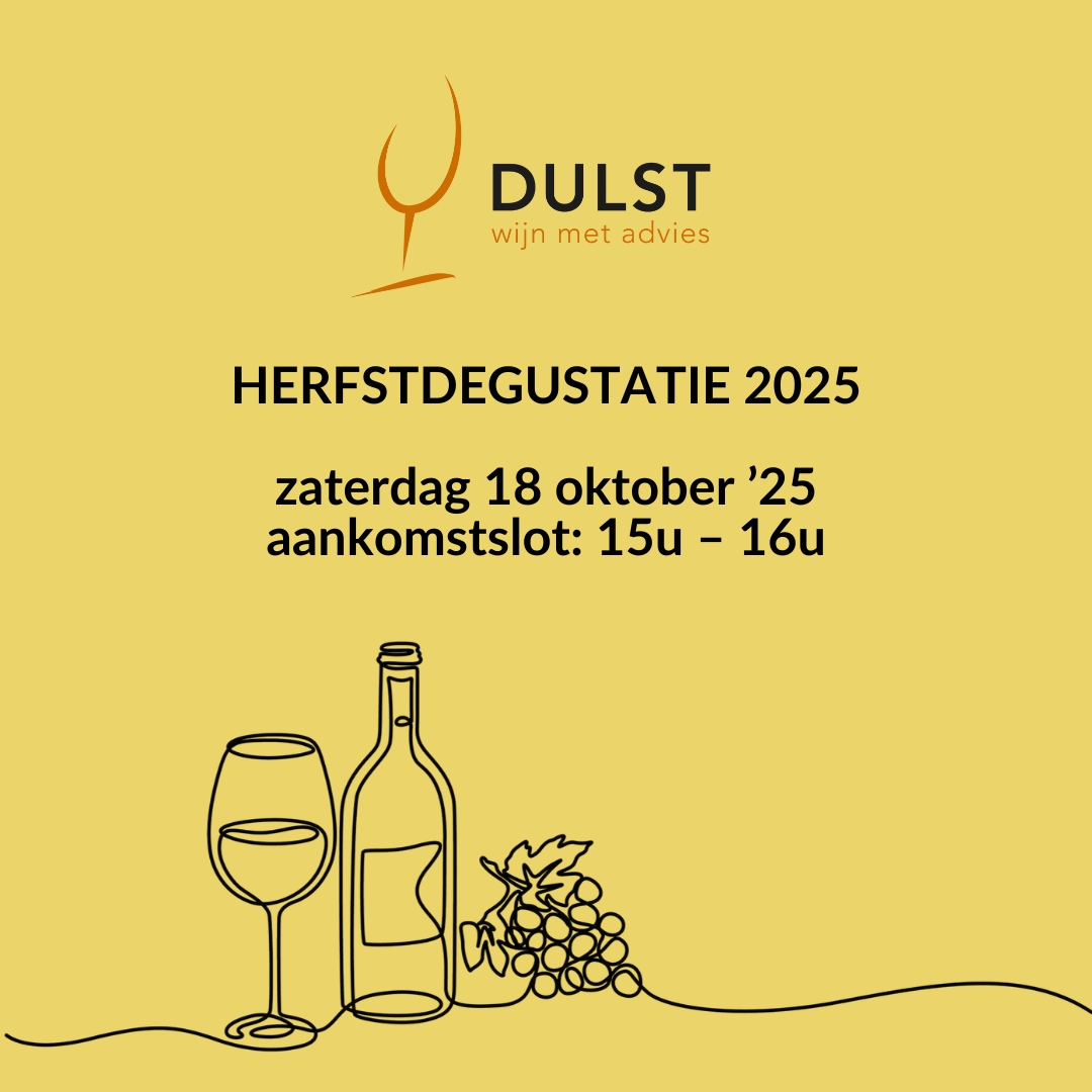 Ticket Herfstdegustatie 2025 | zaterdag 18 oktober 2025 15u-16u
