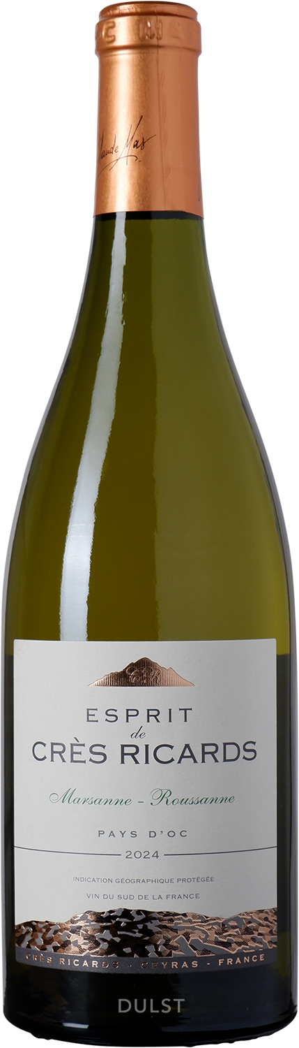 Esprit des Crès Ricards | IGP Pays d'Oc Marsanne - Roussanne