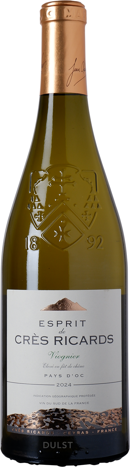 Esprit des Crès Ricards | IGP Pays d'Oc Viognier fûts