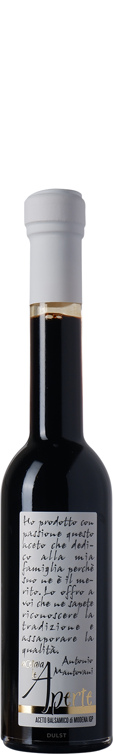 Aceto Balsamico Di Modena - Acetaia Le Aperte | IGP - 25 cl Etichetta Bianca