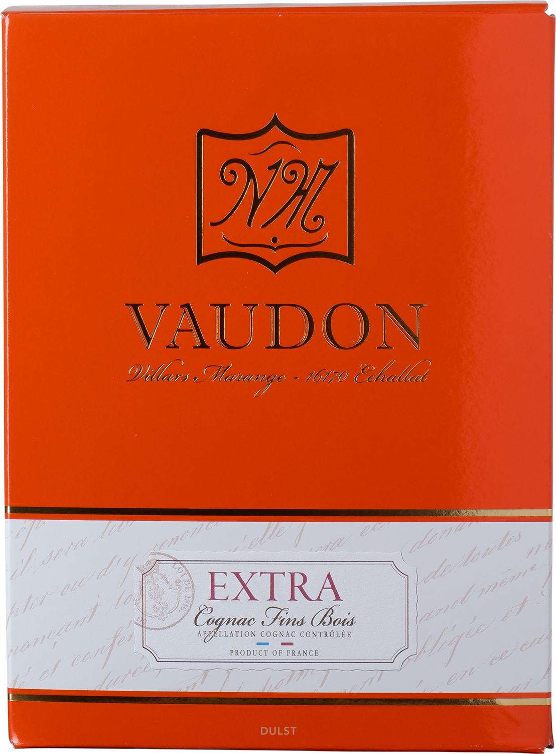 Cognac Vaudon - Extra 40 y Old - 44% | Cognac Fins Bois Carafe with giftbox