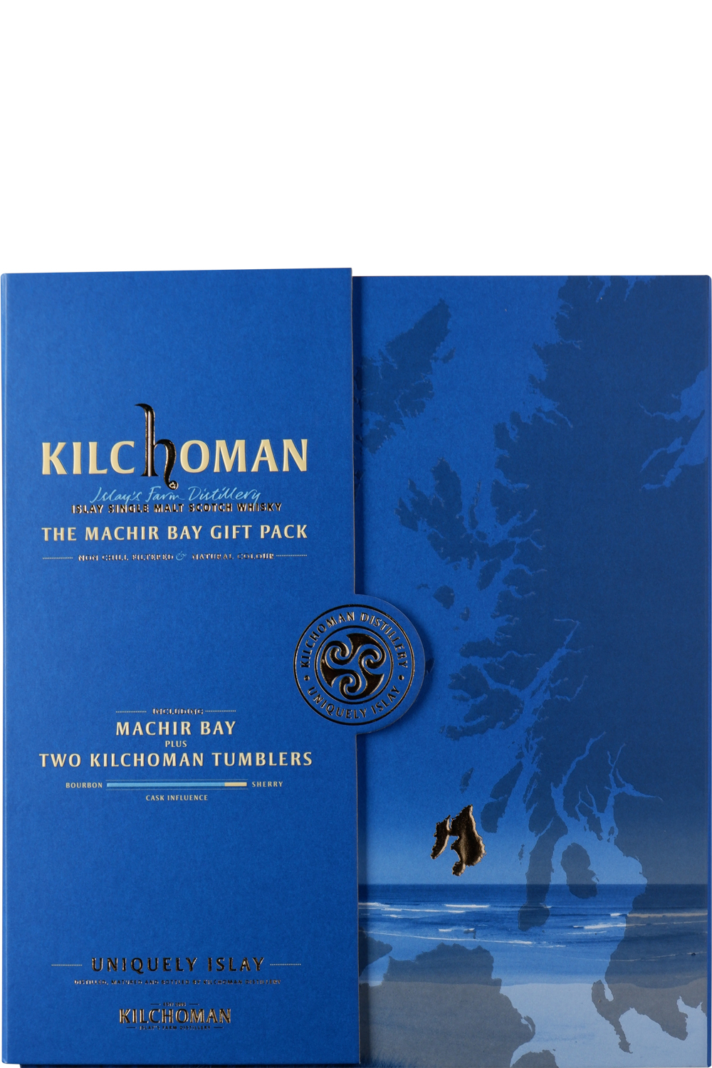 Kilchoman Machir Bay- Islay Single Malt Whisky - 46% | Box + 2 glass