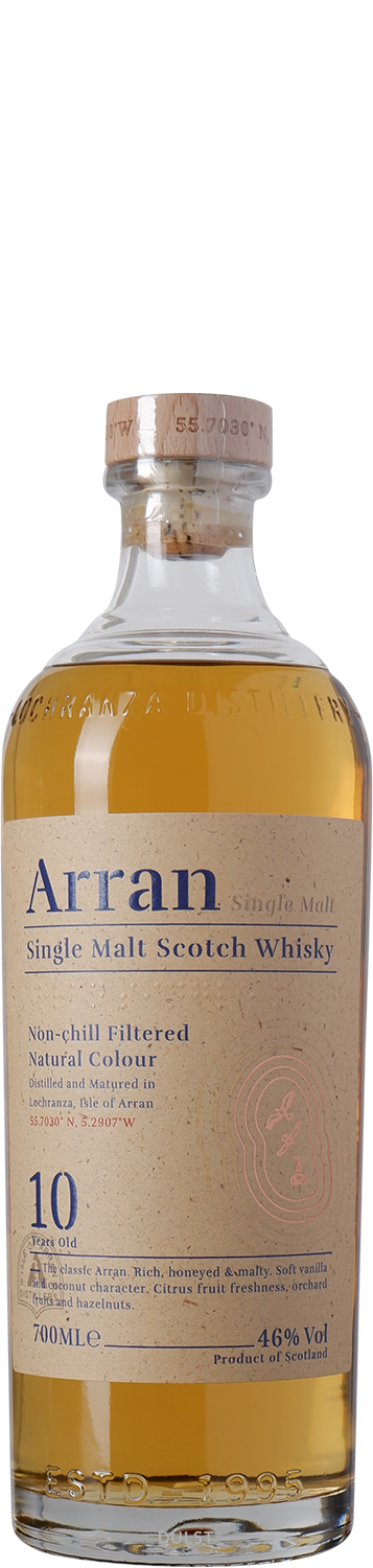 The Arran Malt - Island Malt Whisky 10Y - 46% The Arran Malt - Island Malt Whisky 10Y - 46%