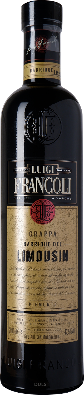 Luigi Francoli - Grappa Barrique del Limousin MAGNUM | - 42,5%