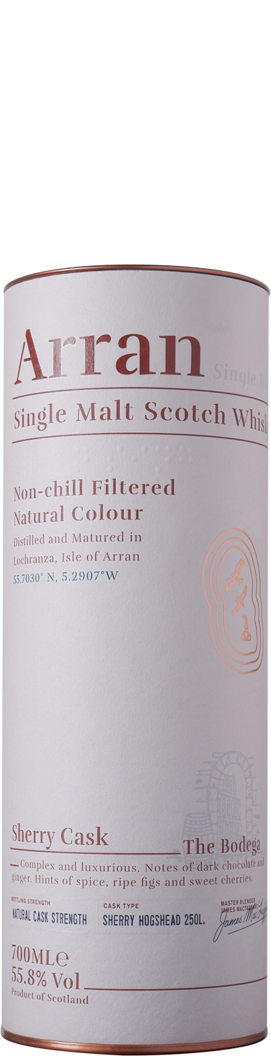 Arran - Single Malt Whisky - 55,8% | The Bodega Sherry