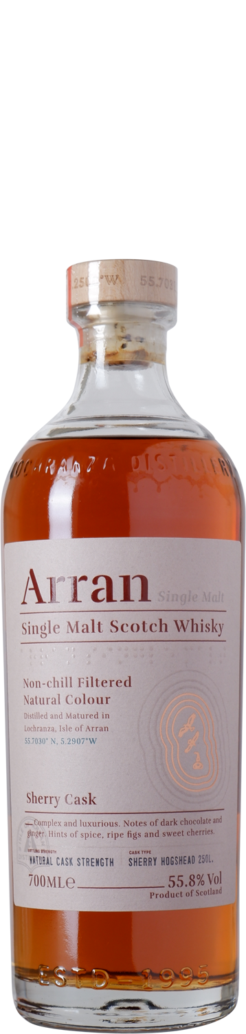 Arran - Single Malt Whisky - 55,8% | The Bodega Sherry