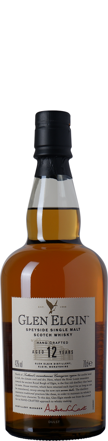 Glen Elgin- Speyside Single Malt Whisky -12y - 43%