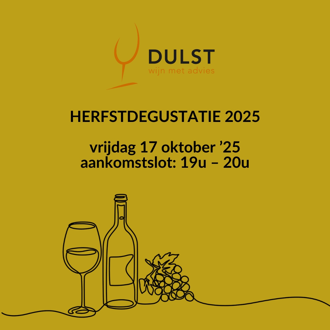 Ticket Herfstdegustatie 2025 | vrijdag 17 oktober 2025 19u-20u
