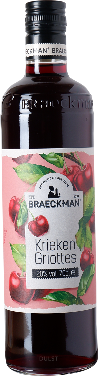 Braeckman - Krieken/Griottes - 20% - 70 cl Fruitjenever