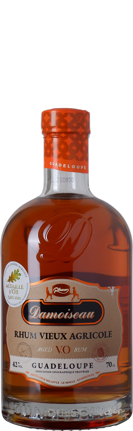 Damoiseau Rhum Vieux Agricole VO - 42° | Guadeloupe