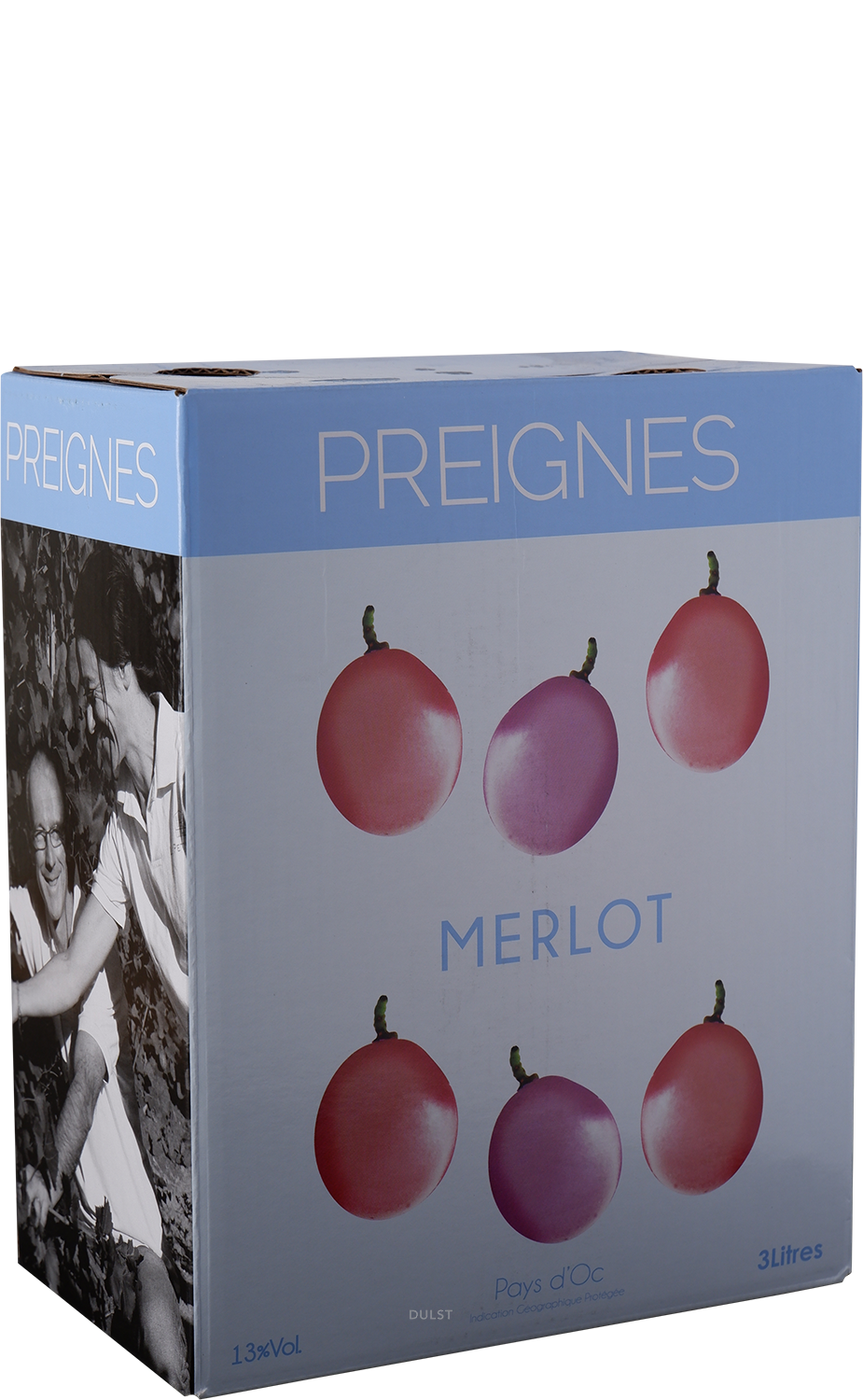 Preignes Rouge - Merlot - Bag in box - 3 L | IGP d'Oc (FR) Merlot
