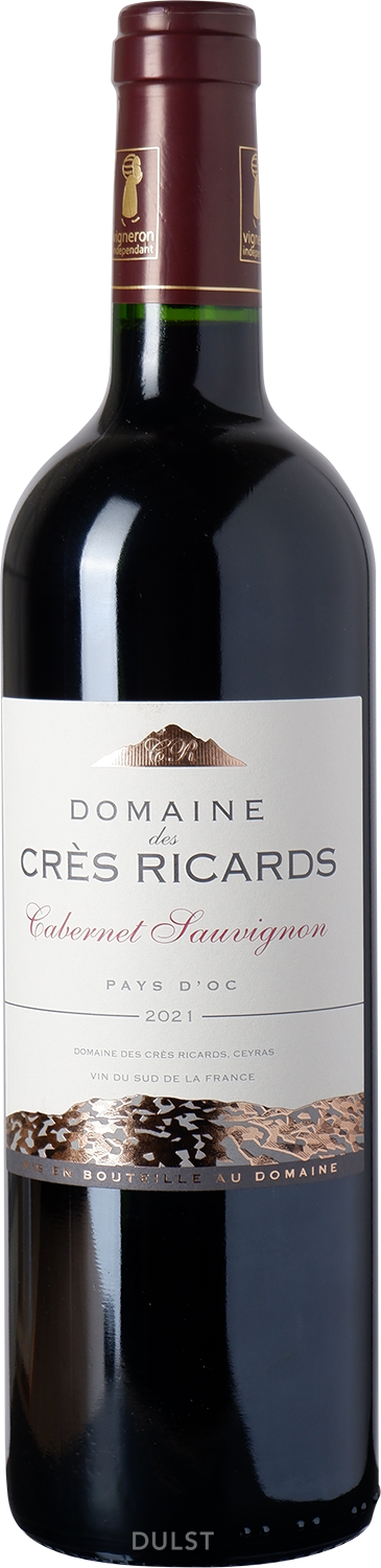 Domaine des Crès Ricards IGP Pays d'Oc Cabernet Sauvignon