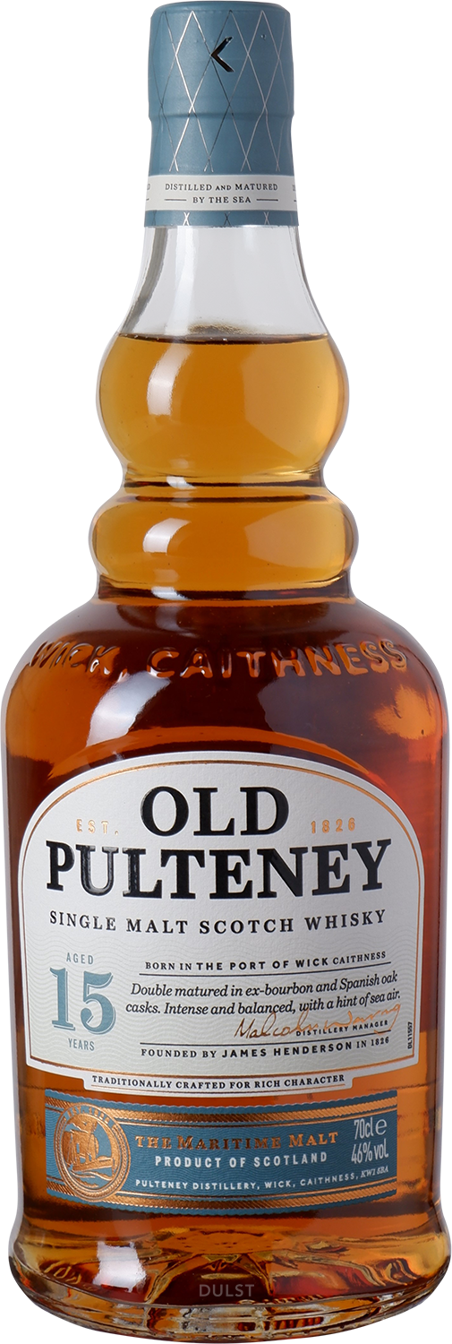 Old Pulteney - Single Malt Whisky 15 y Old - 46% Old Pulteney - Single Malt Whisky 15 y Old - 46%