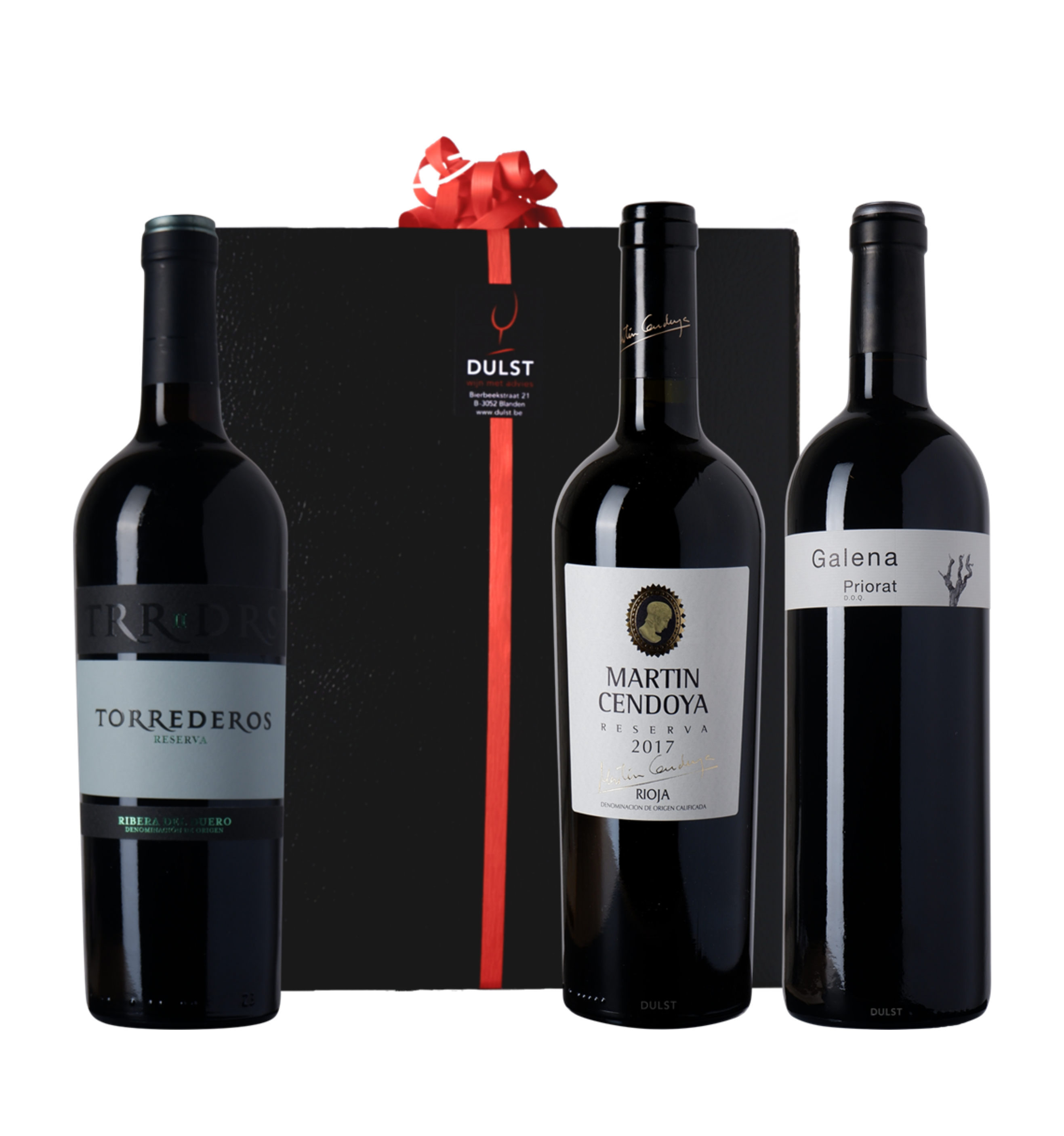 Relatiegeschenk K72 | Luxe doos 3 flessen 'E Viva Espana'