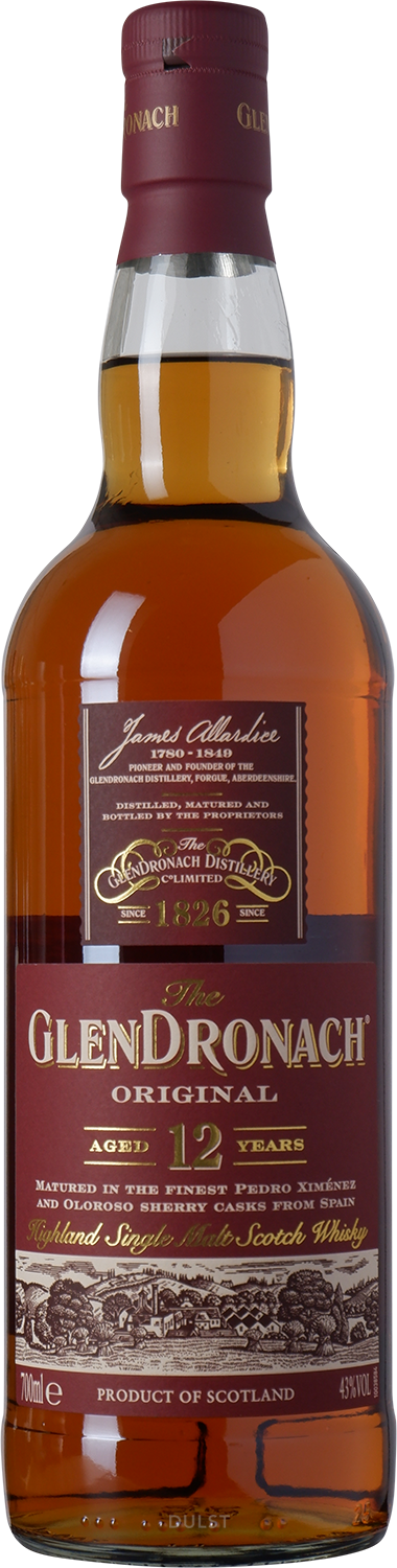 Glendronach - Highland Single Malt Whisky 12 y Old - 43% |  Glendronach - Highland Single Malt Whisky 12 y Old - 43% |