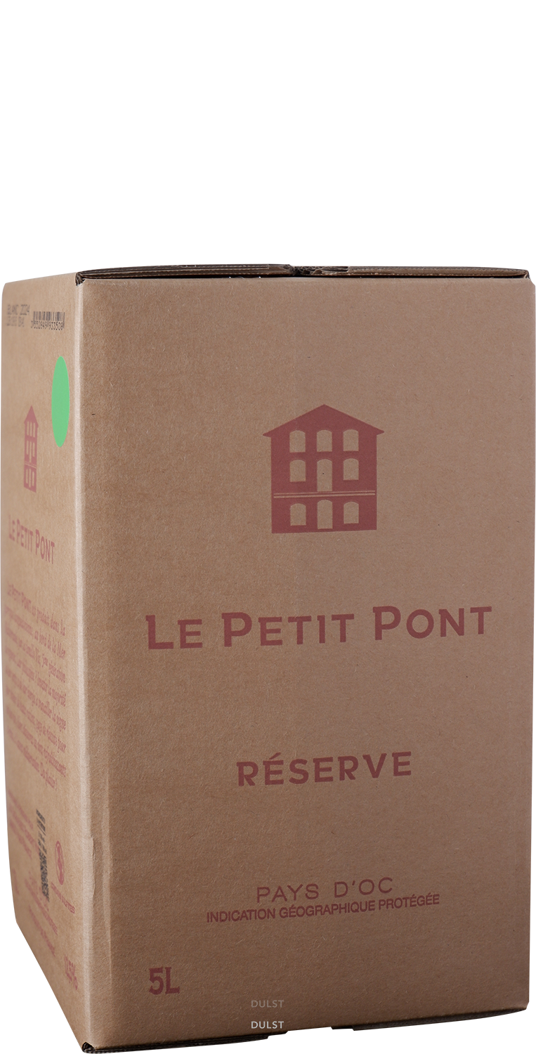 Petit Pont Réserve Blanc - Bag in box - 5 L | IGP d'Oc