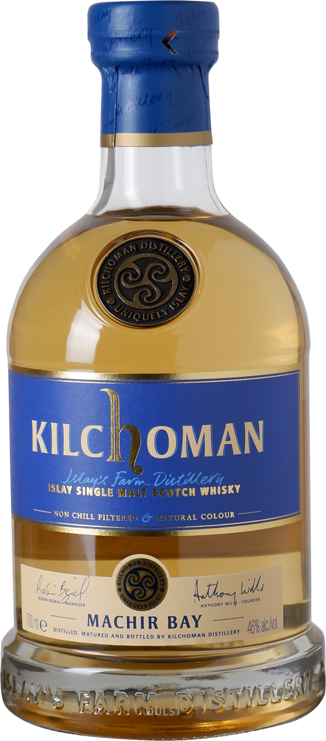 Kilchoman Machir Bay- Islay Single Malt Whisky - 46% | Box + 2 glass