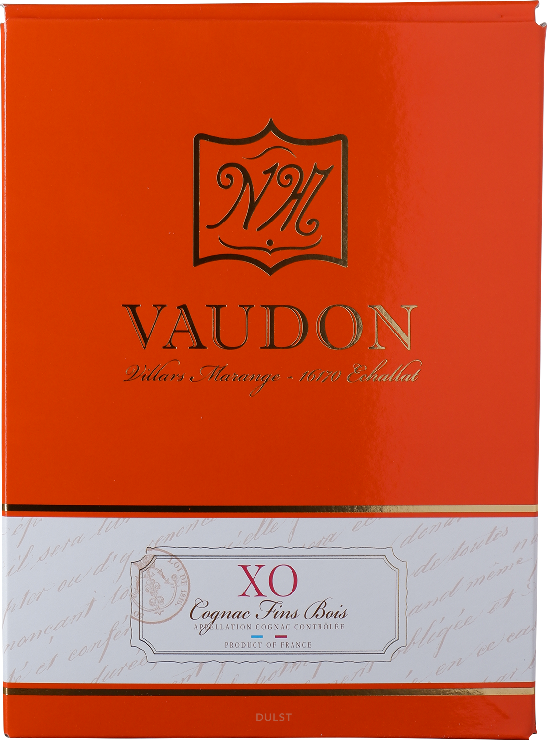 Cognac Vaudon - X.O. 20 y Old | Cognac Fins Bois Carafe with giftbox