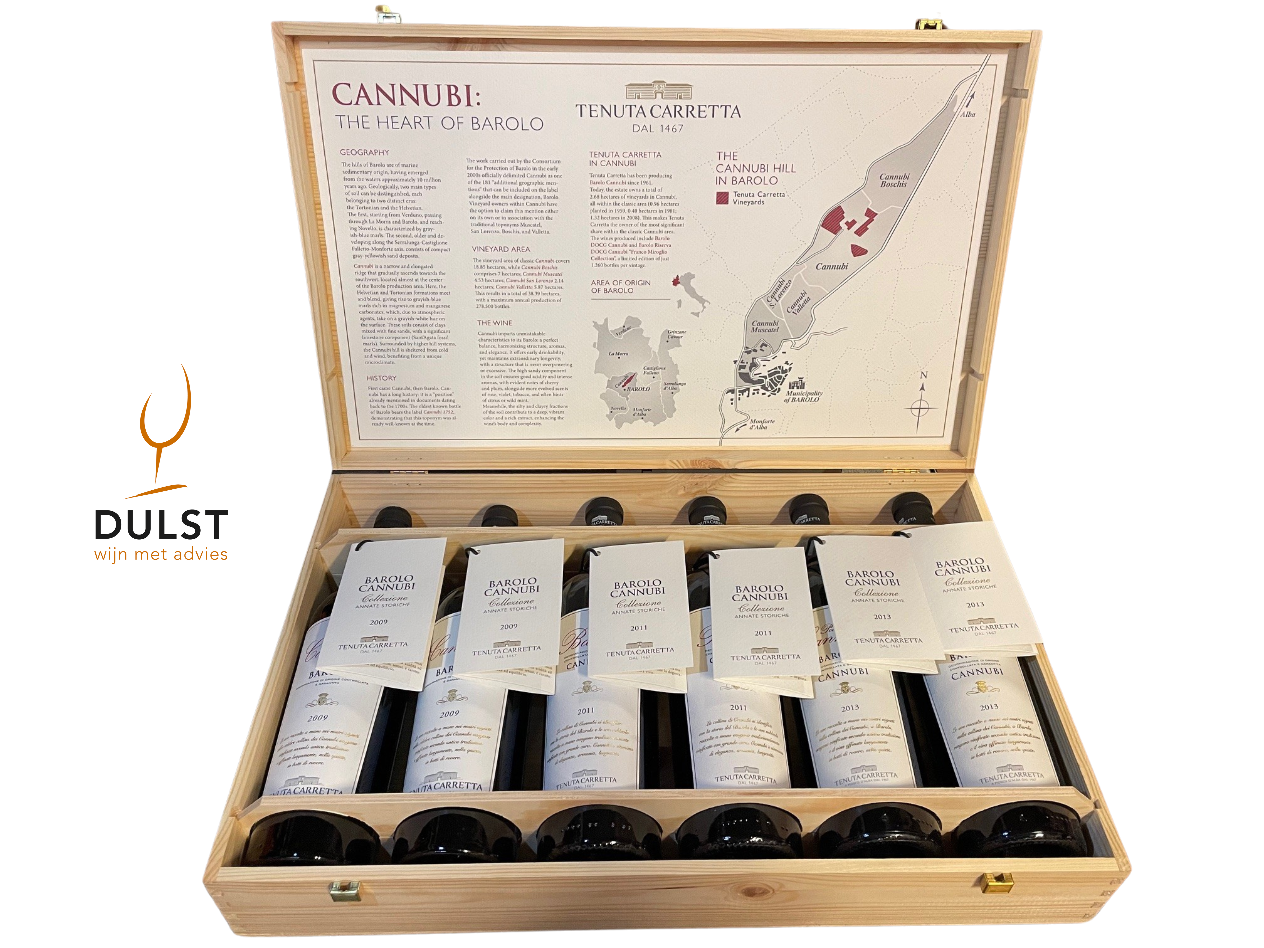 Tenuta Carretta - Barolo Cannubi Collection Box | Barolo DOCG 2009 - 2011 - 2013