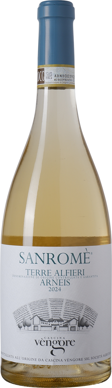 Cascina Vengore - Sanrome | Arneis Terre Alfieri DOCG | BIO Arneis