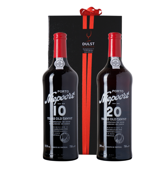 Relatiegeschenk K123 - Porto Niepoort | Doos met 2 flessen