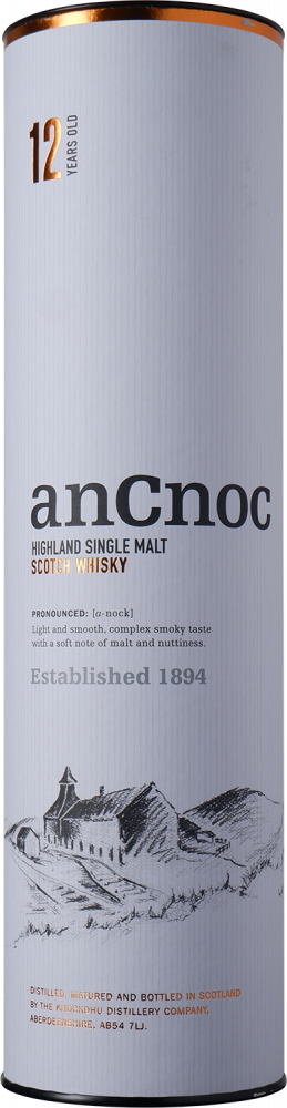 An Cnoc - Highland Single Malt Whisky 12 y Old - 40%