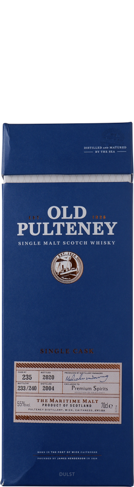Old Pulteney - Vintage 2004 - 55%