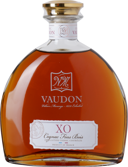 Cognac Vaudon - X.O. 20 y Old | Cognac Fins Bois Carafe with giftbox
