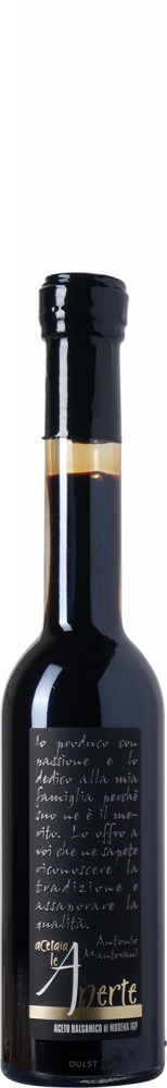 Aceto Balsamico Di Modena - Acetaia Le Aperte | IGP - 25 cl Etichetta Nera