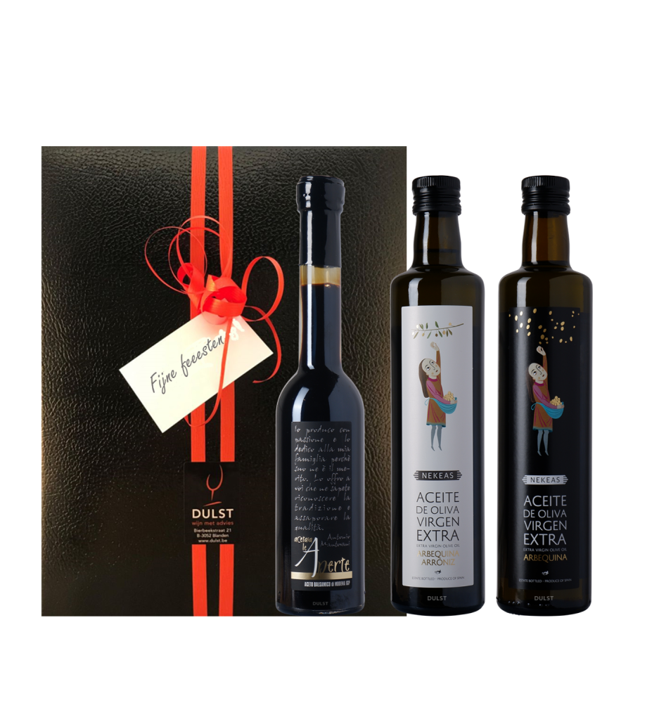 Relatiegeschenk K10 - olijfolie & balsamico pakket