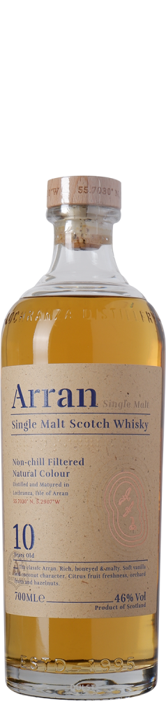 The Arran Malt - Island Malt Whisky 10Y - 46%