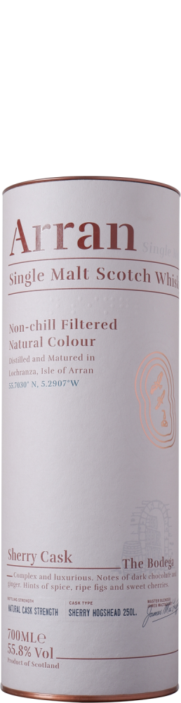 Arran - Single Malt Whisky - 55,8% | The Bodega Sherry