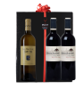 Relatiegeschenk K120 - Bordeaux Klassiek | Doos met 3 flessen