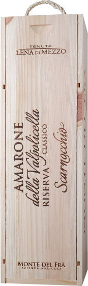 Monte del Frà - Scarnocchio Classico - MAGNUM (kist) | Amarone della Valpolicella Riserva DOCG