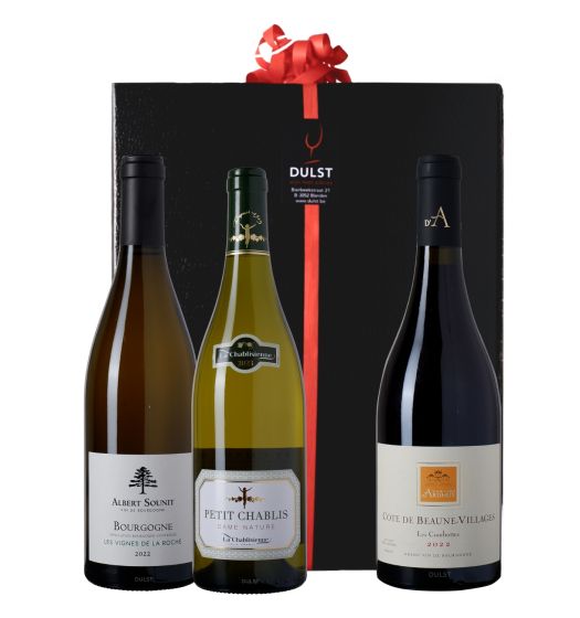 Relatiegeschenk K109 Ontdek Bourgogne | Doos met 3 flessen