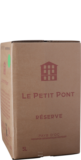 Petit Pont Réserve Blanc - Bag in box - 5 L | IGP d'Oc