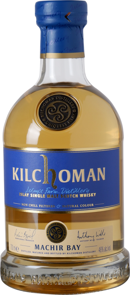 Kilchoman Machir Bay- Islay Single Malt Whisky - 46% | Box + 2 glass