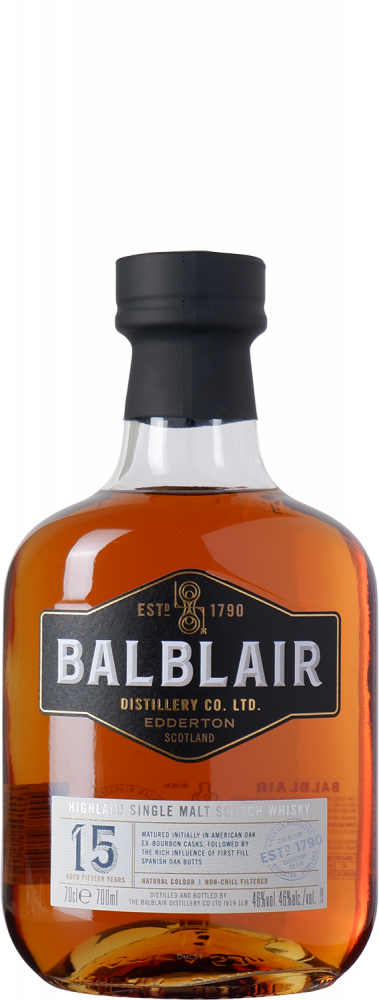Balblair - Highland Single Malt Whisky - 15Y | 46%