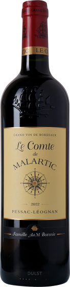 Le Comte de Malartic Rouge | Pessac Léognan