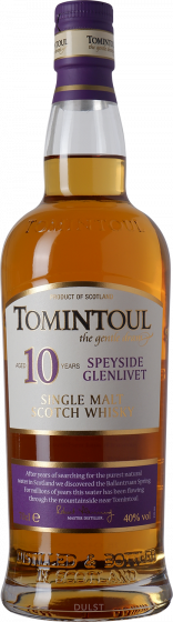 Tomintoul - Speyside Single Malt Whisky 10 y Old - 40%